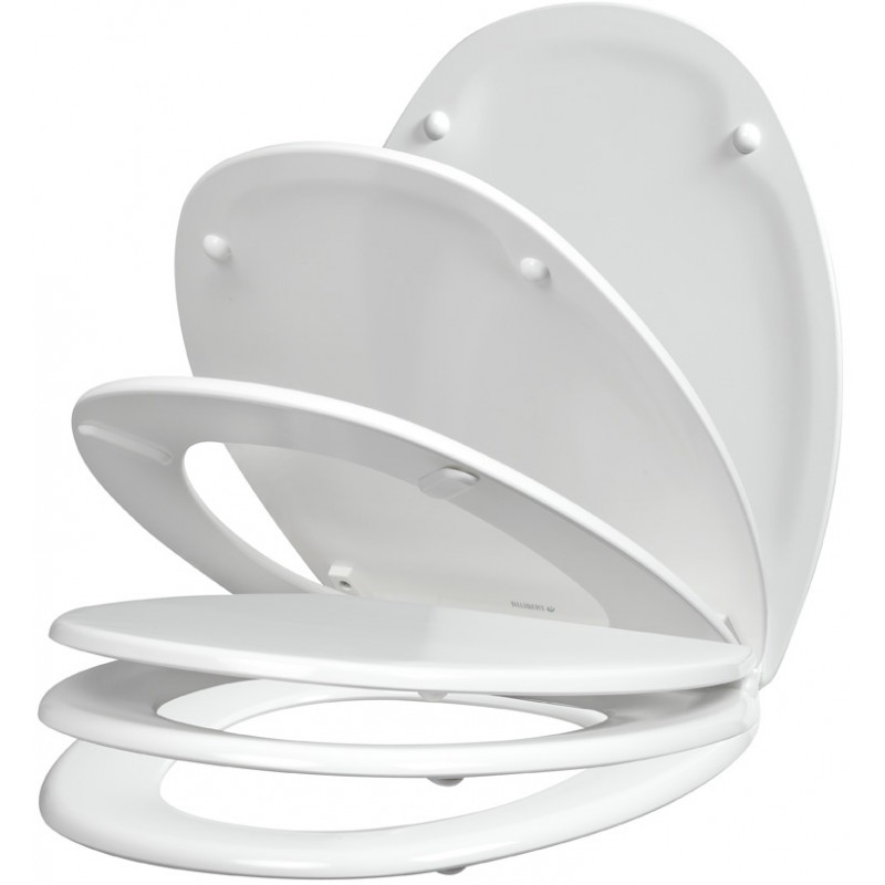 dema Siège WC ALLIBERT Serenity blanc