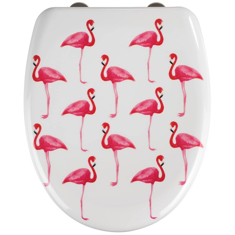 dema Siège WC WENKO Flamant rose