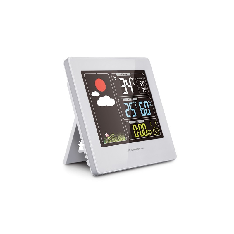 Dema Station Météo Couleur S/fil THOMSON