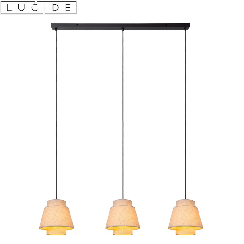 dema Suspension coton crème 3xE27 TRIBUTE