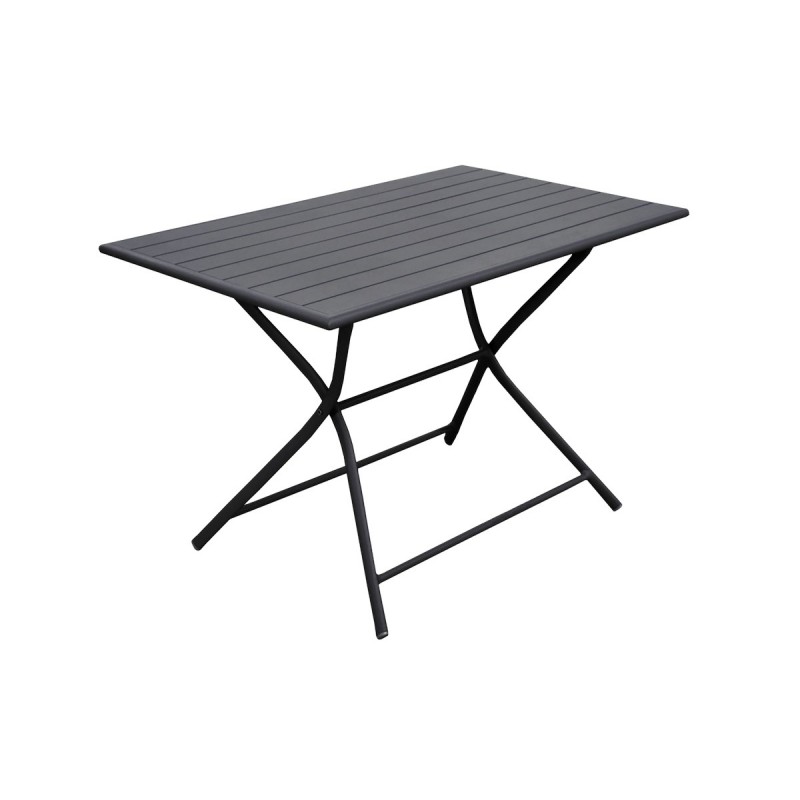 dema Table alu pliante GLOBE 110x70 Graphite