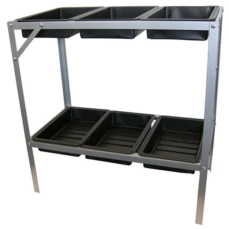 dema Table de semis en acier galvanisé 77x40xH77cm