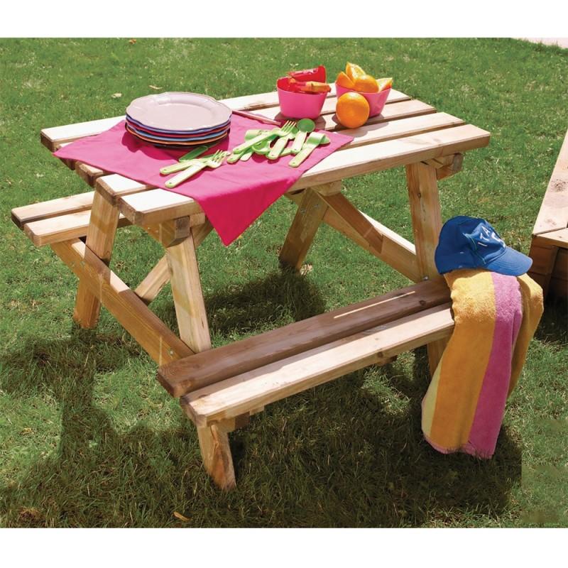 dema Table pique-nique enfants AUREA