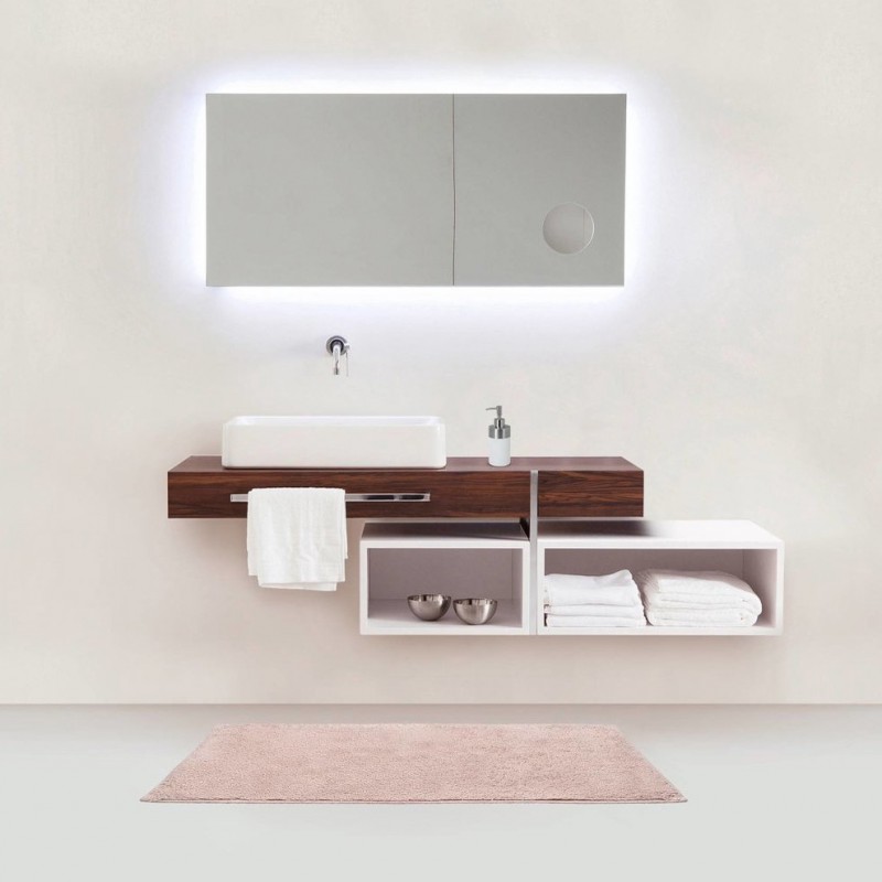 Dema Tapis De Bain WENKO Ono Rose 50 X 80 Cm