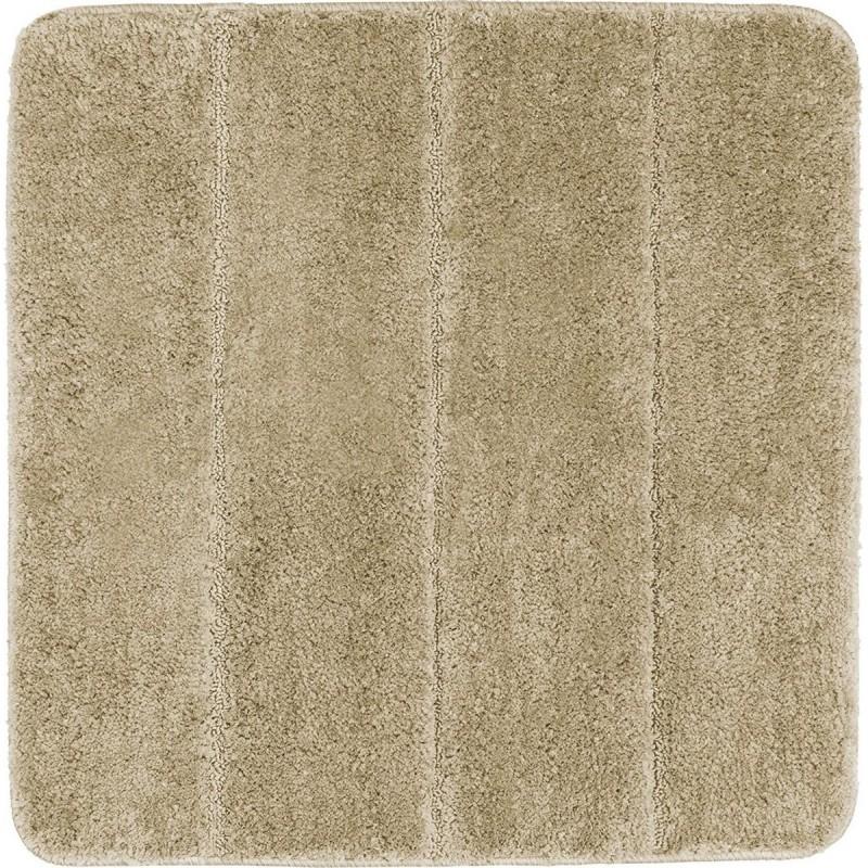 dema Tapis de bain WENKO Steps sable 55 x 65 cm