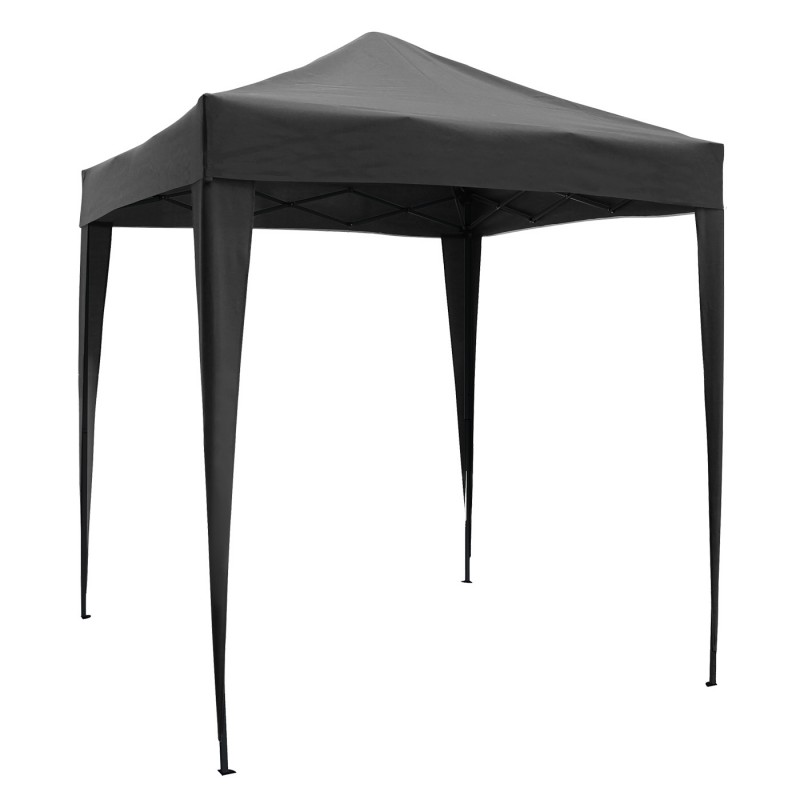 dema Tonnelle 3x3m toile gris foncé