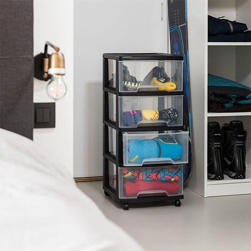 Dema Tour 4 Tiroirs CURVER ESSENTIALS