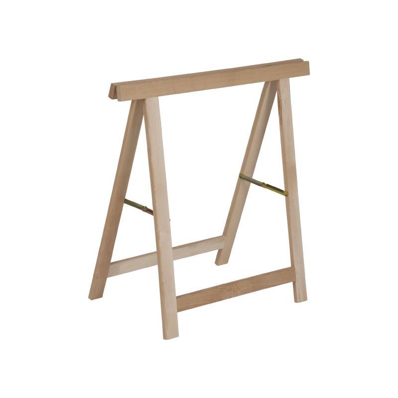 dema Tréteau en hêtre 75x75 cm