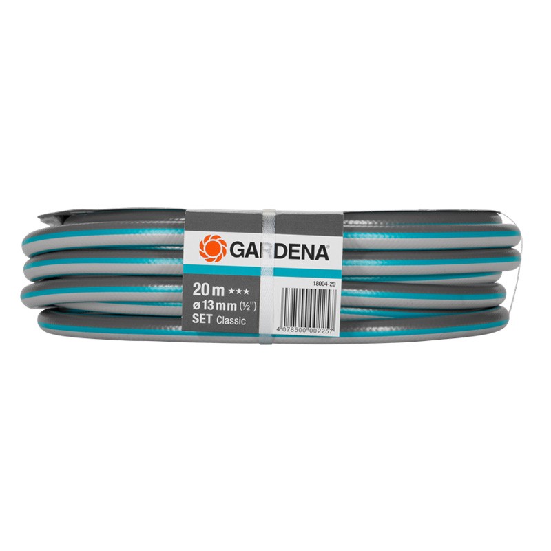Dema Tuyau GARDENA Classic 1/2" 20m + Raccords