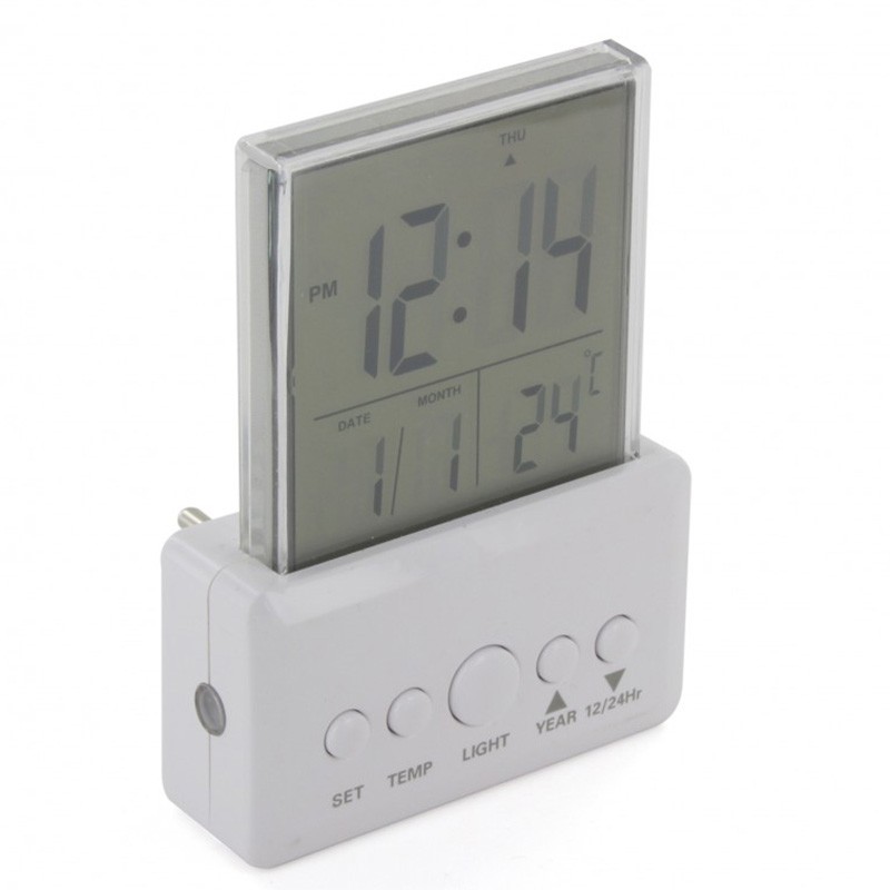 dema Veilleuse RGB avec horloge CHACON