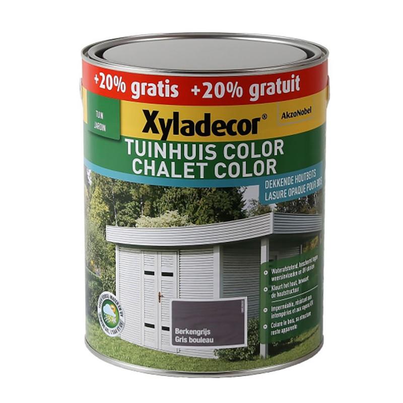 dema XYLADECOR lasure BOIS DE CHALET gris bouleau