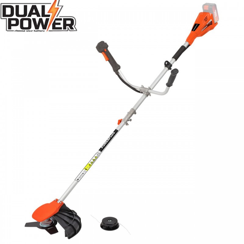 dema DUAL POWER coupe-bordure / débroussailleuse 2 en 1 40V - sans batterie