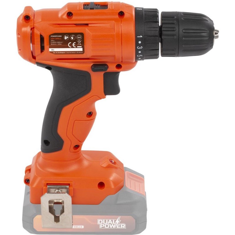 Dema DUAL POWER Perceuse-visseuse 20V 30Nm - Sans Batterie