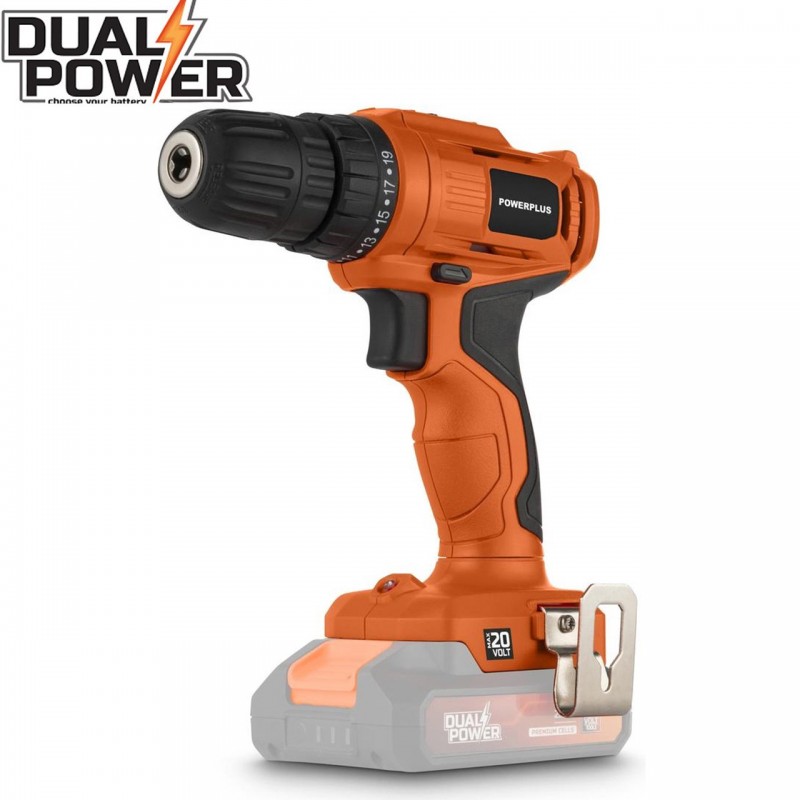 dema DUAL POWER perceuse-visseuse 20V 30Nm - sans batterie