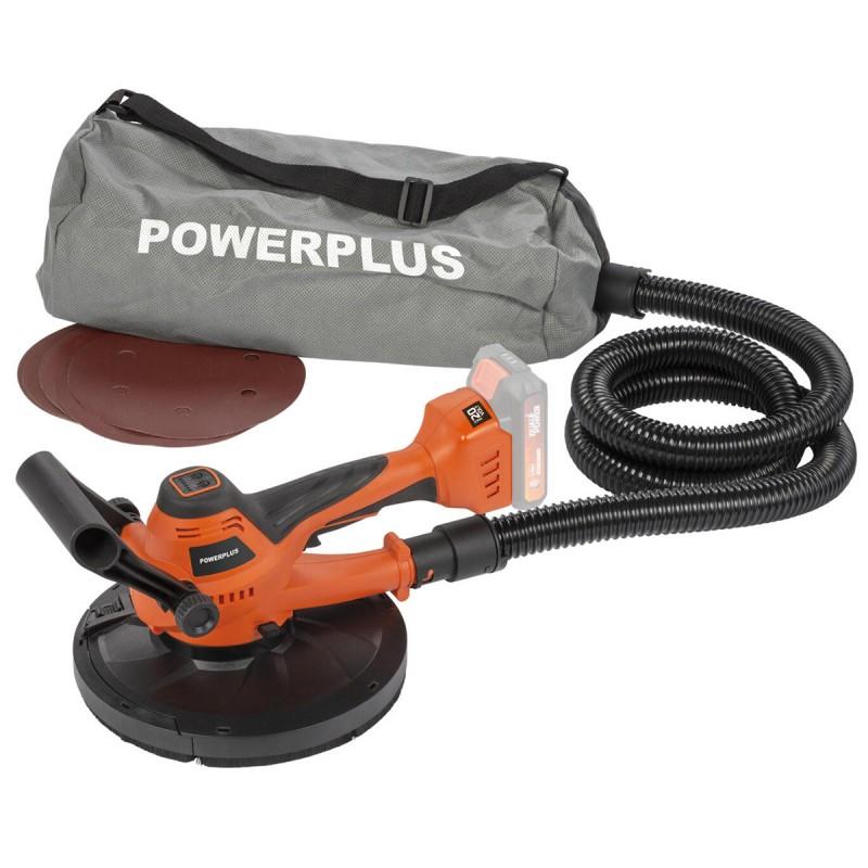 Dema DUAL POWER Ponceuse Pour Murs Et Plafonds 225mm 20V POWDP50900 - Sans Batterie