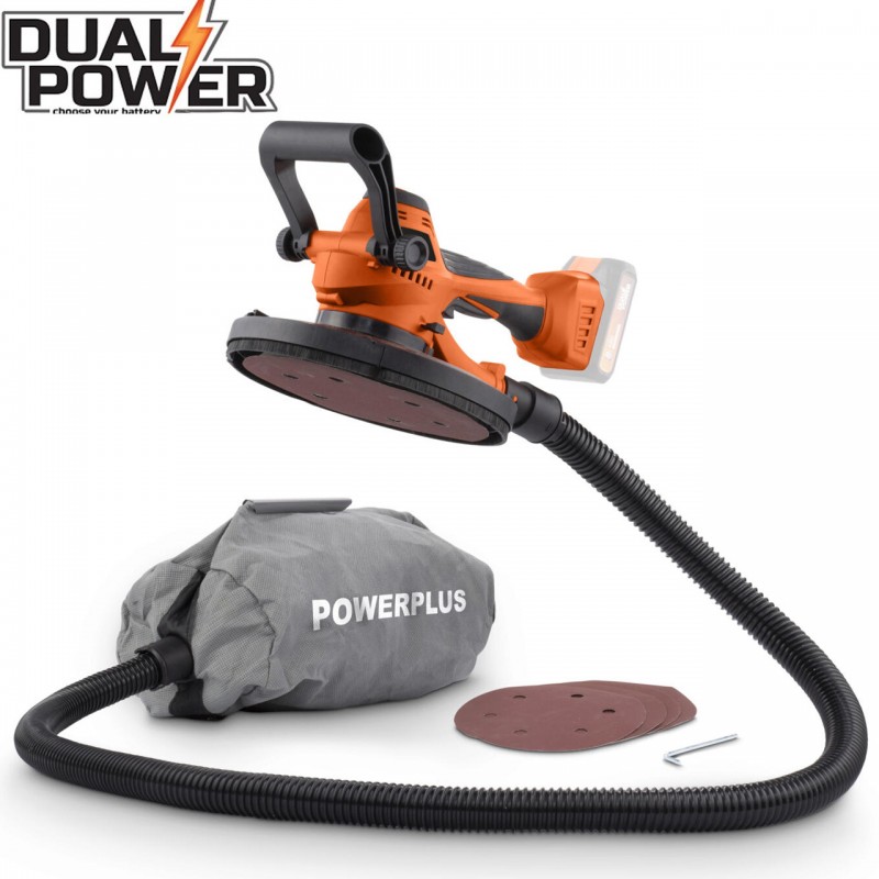 dema DUAL POWER ponceuse pour murs et plafonds 225mm 20V POWDP50900 - sans batterie