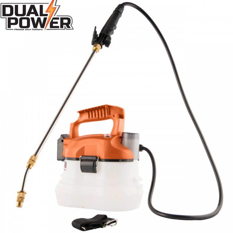 dema DUAL POWER Pulvérisateur 4 litres sur batterie 20V - sans batterie