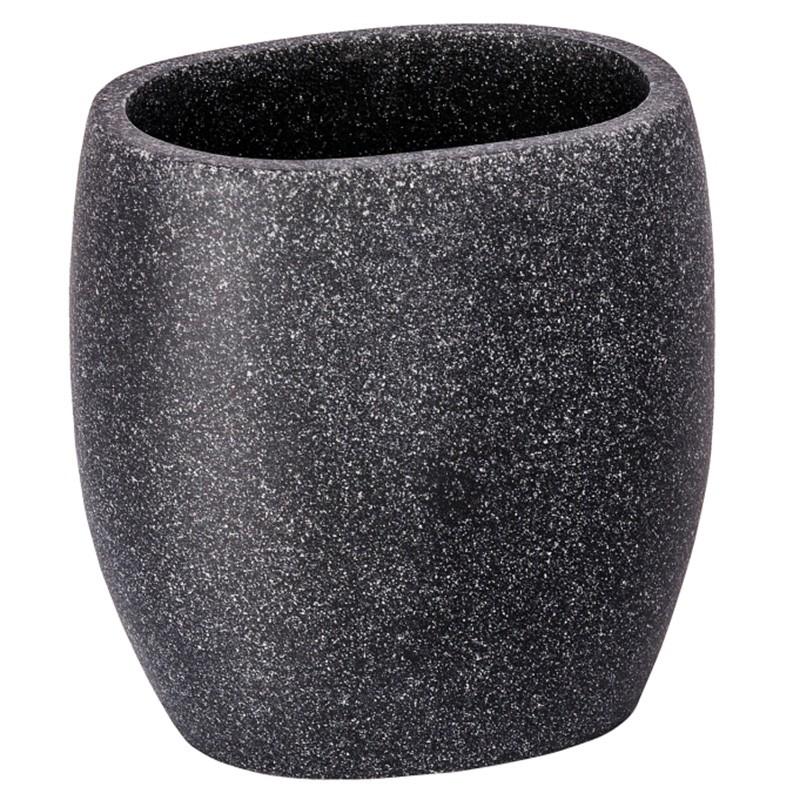 dema Gobelet de salle de bain WENKO Puro anthracite