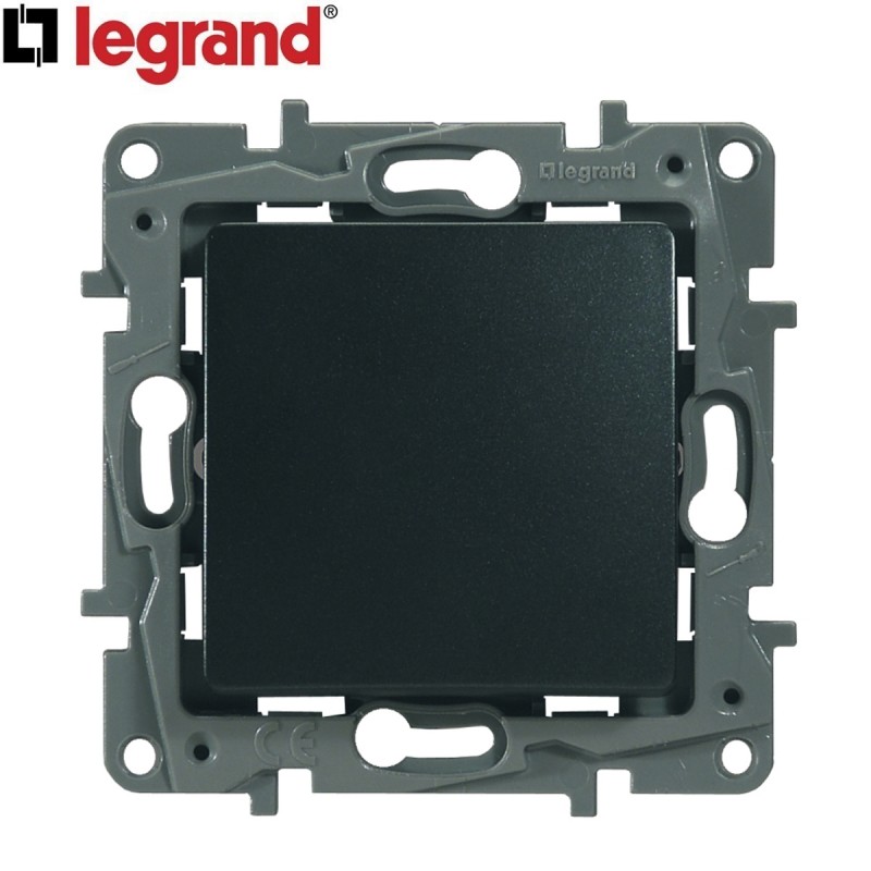 dema Interrupteur inverseur LEGRAND Niloe anthracite