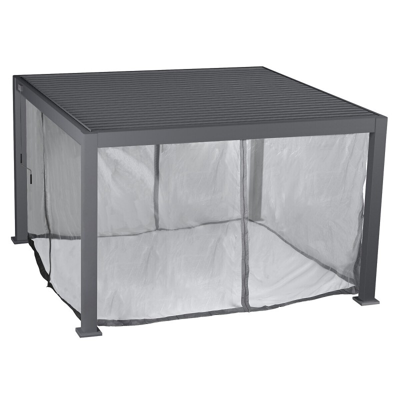 dema Kit rideaux et moustiquaires pour pergola ELISA 360