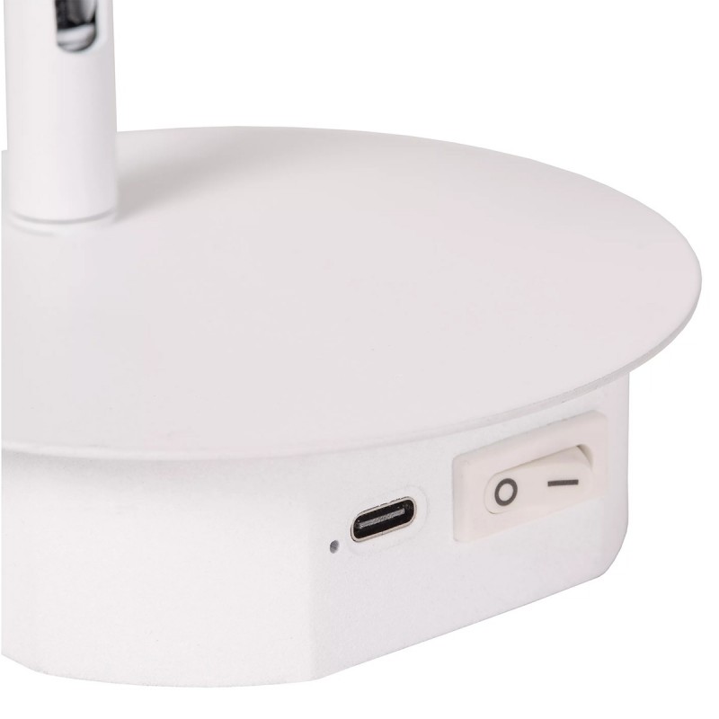 Dema Liseuse/lampe De Chevet JOLIJN Blanc 10 2cm 2W