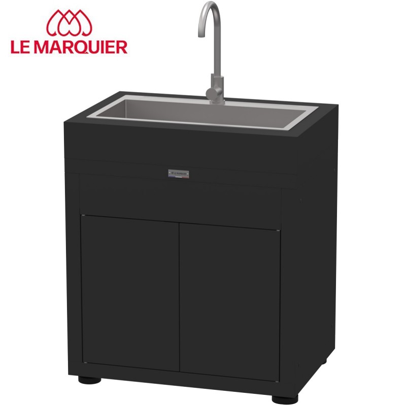 dema Meuble avec évier pour cuisine extérieure LE MARQUIER