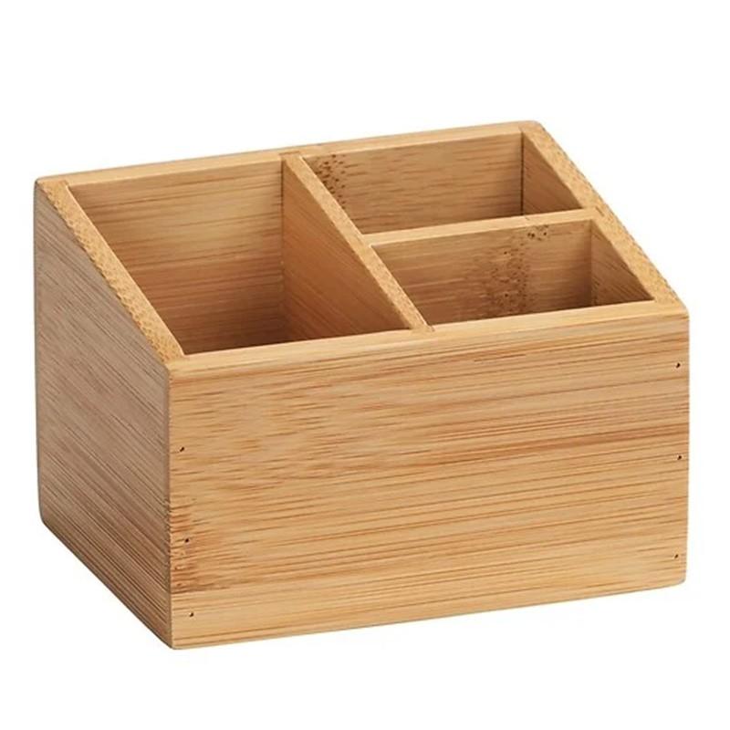 dema Organisateur en bambou 3 compartiments WENKO Terra