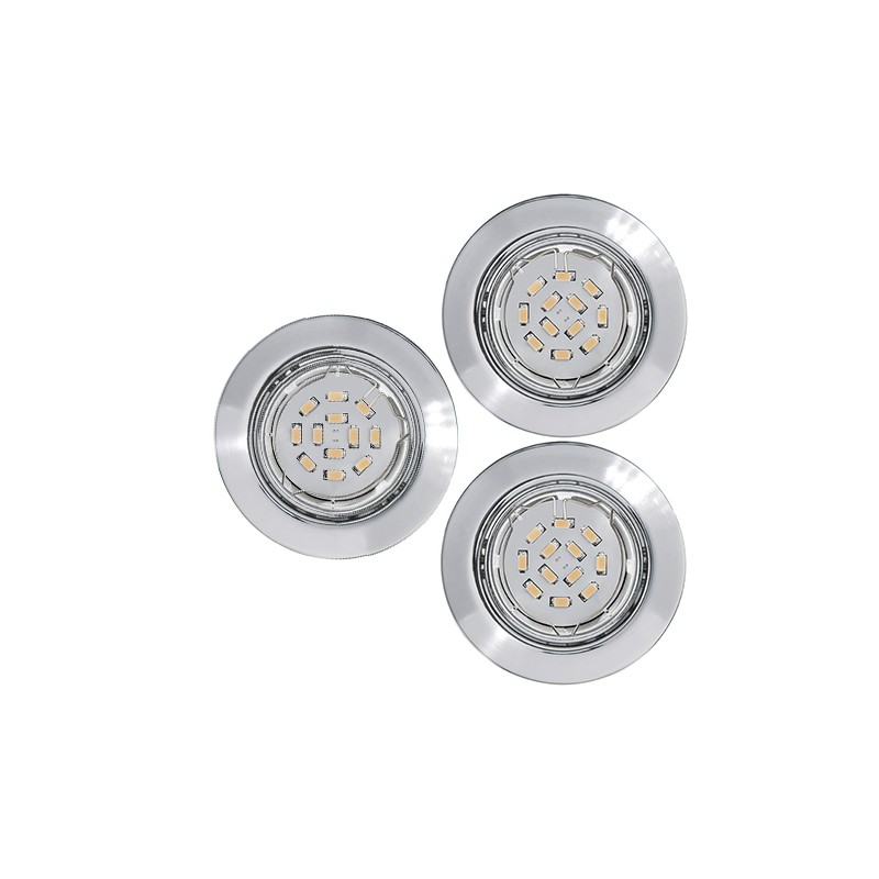 dema PENETO set 3 spots encastrables orientables LED