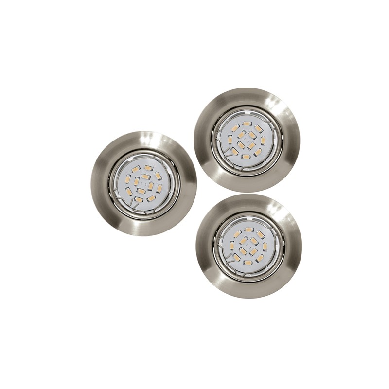 dema PENETO set 3 spots encastrables orientables LED