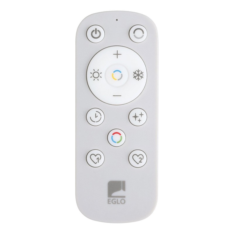 Dema Plafonnier LED RVB AMANDOLO 2 Blanc + Télécommande