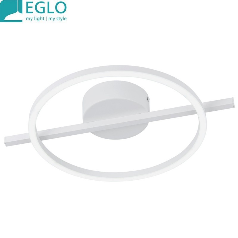 dema Plafonnier LED RVB AMANDOLO blanc 17W + télécommande