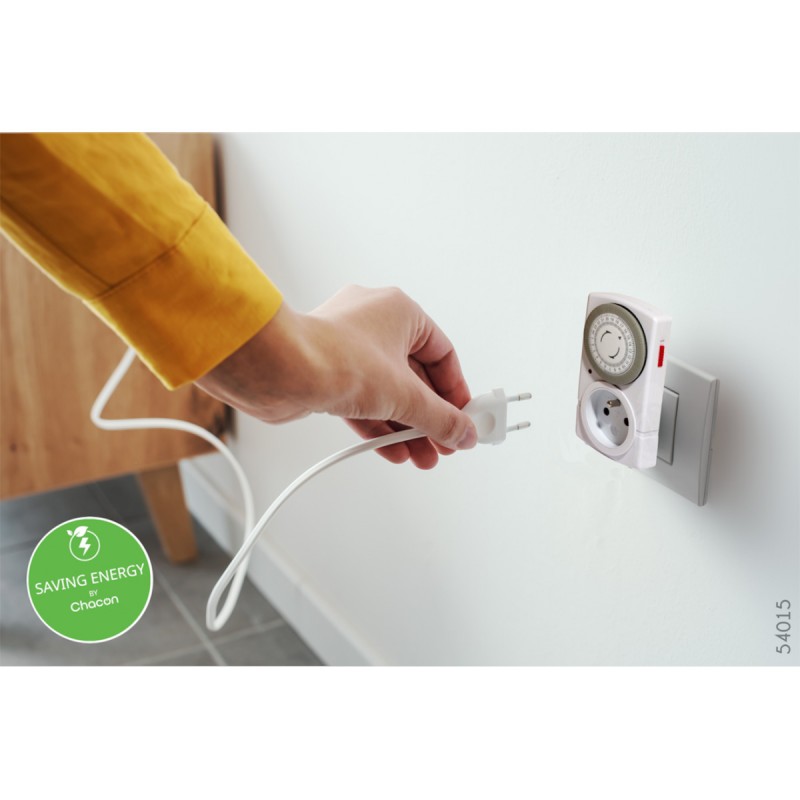 Dema Programmateur Journalier Mécanique 15 Min CHACON