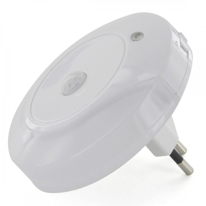 dema Veilleuse LED avec détecteur de mouvement et capteur crépusculaire CHACON