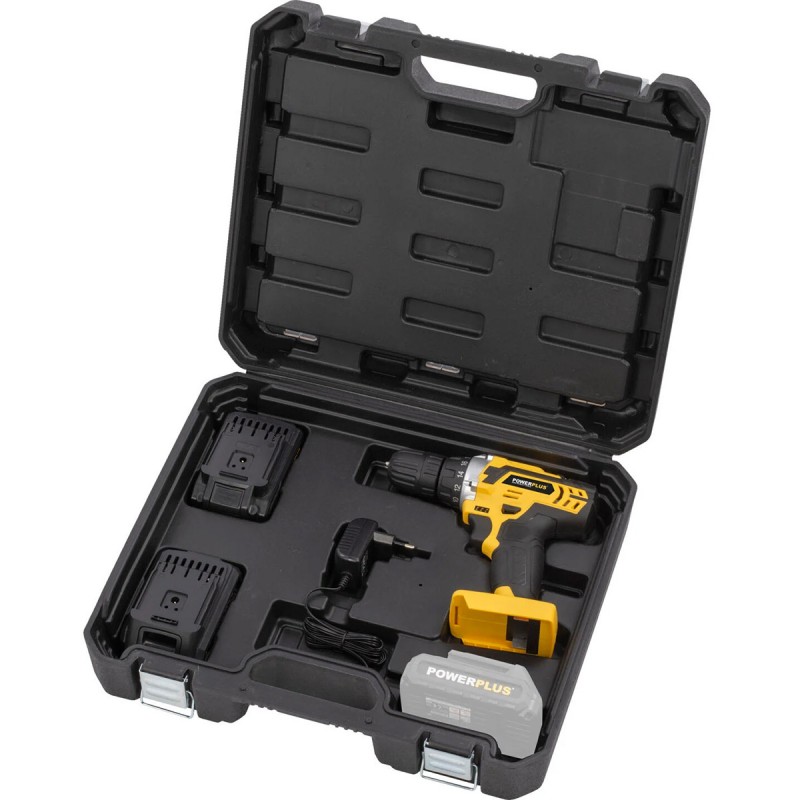 Dema Visseuse-Perceuse Sans Fil + 134 Accessoires POWERPLUS POWX00830 20V