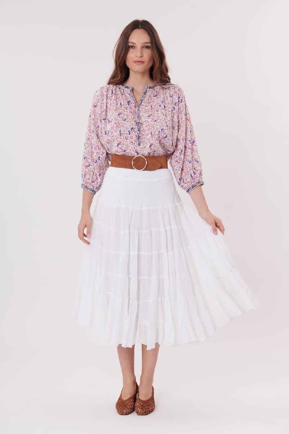 Derhy Blouse Ample Imprimé Floral En Coton RENATA