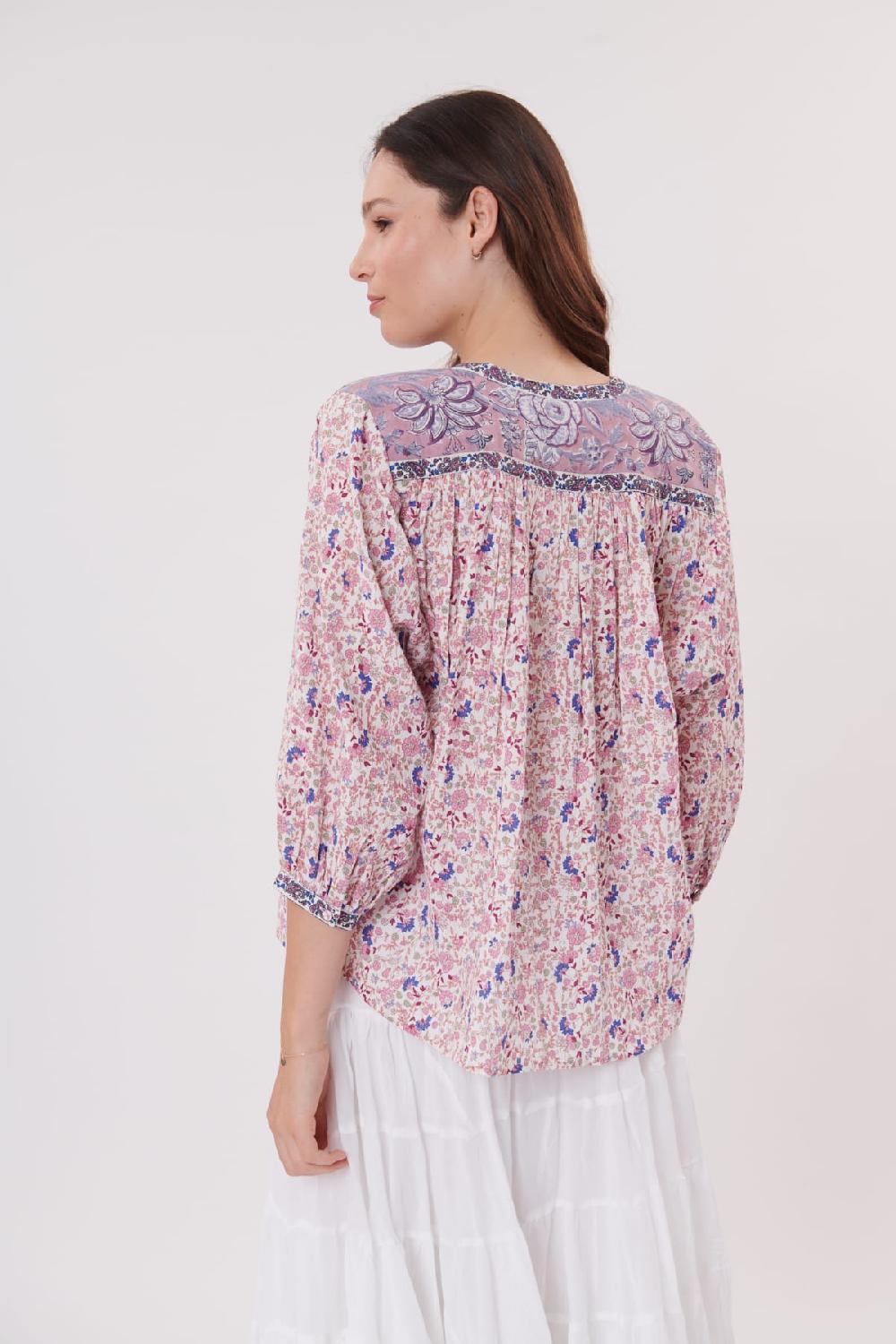 Derhy Blouse Ample Imprimé Floral En Coton RENATA