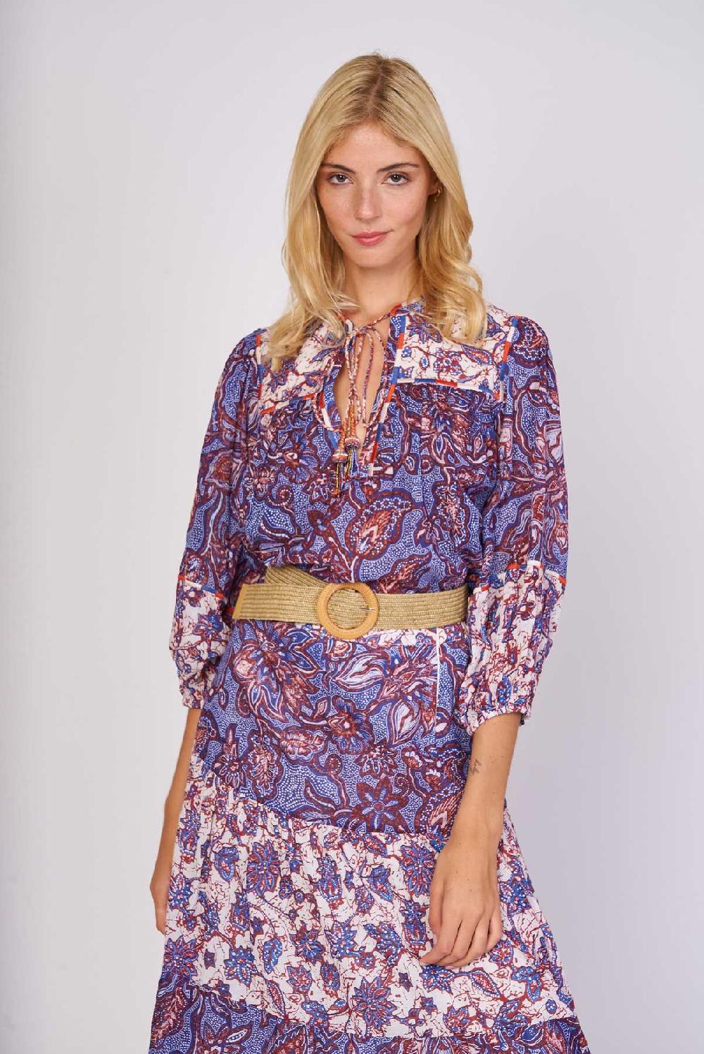 Derhy Blouse Ample Imprimée En Coton EVALINE