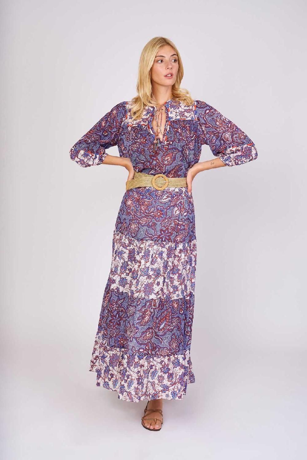 Derhy Blouse Ample Imprimée En Coton EVALINE