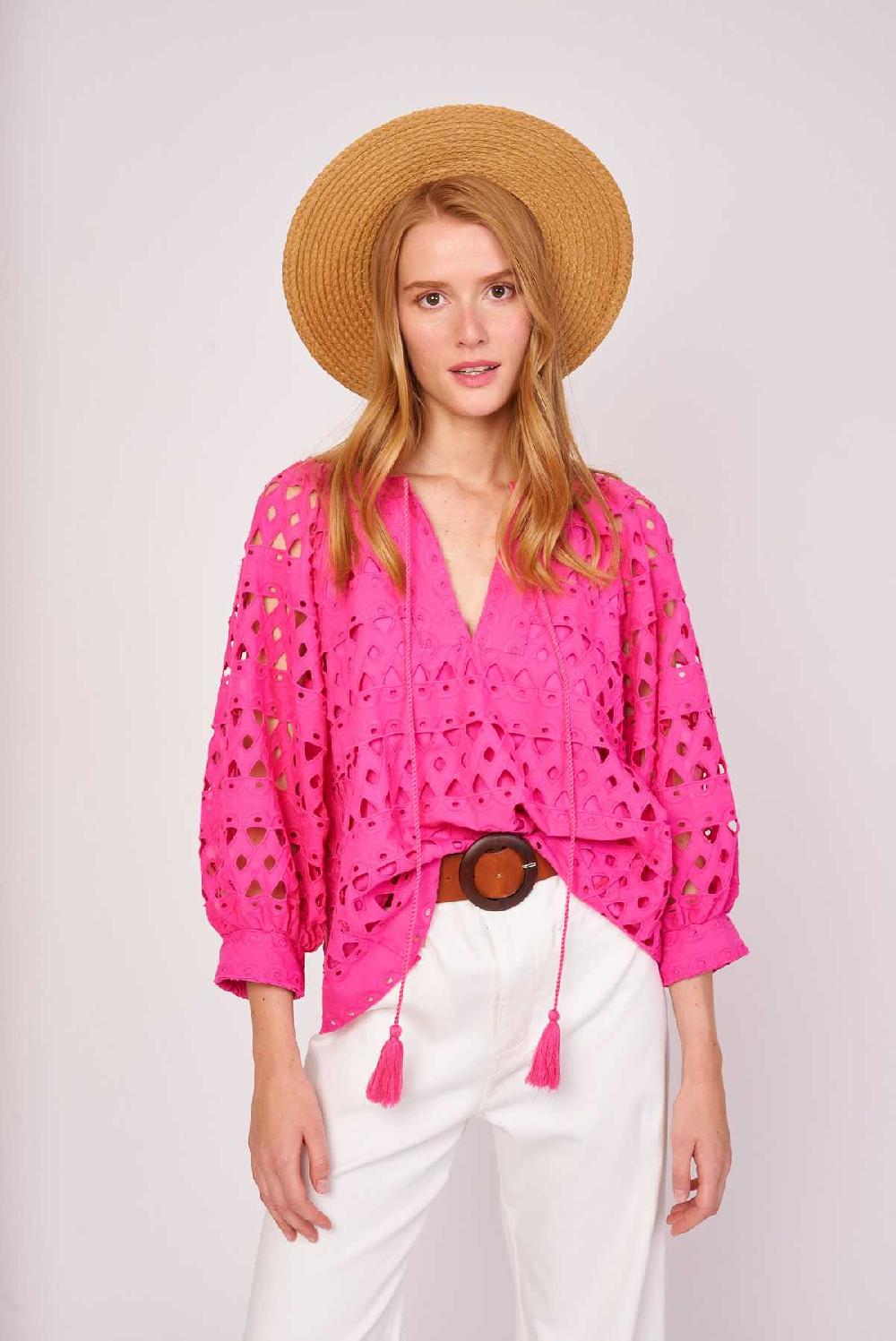 derhy Blouse ample motif géométrique EMMA