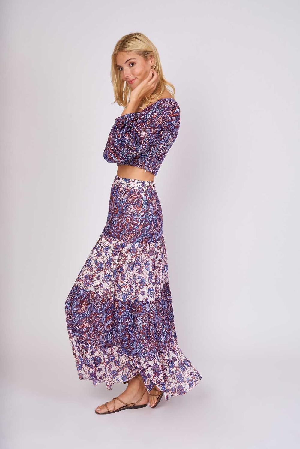 Derhy Blouse Imprimée En Coton EMILIANE