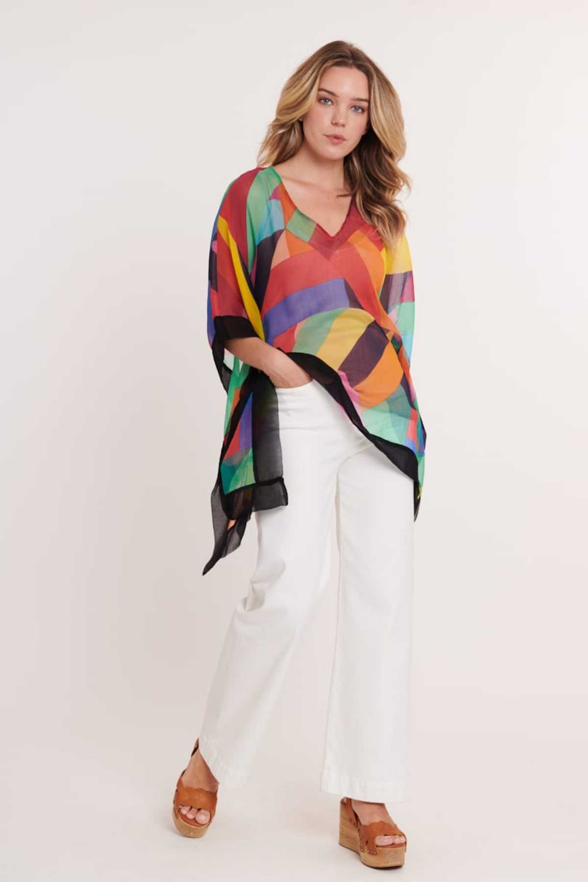 Derhy Blouse Imprimée En Mousseline EVANGELINE