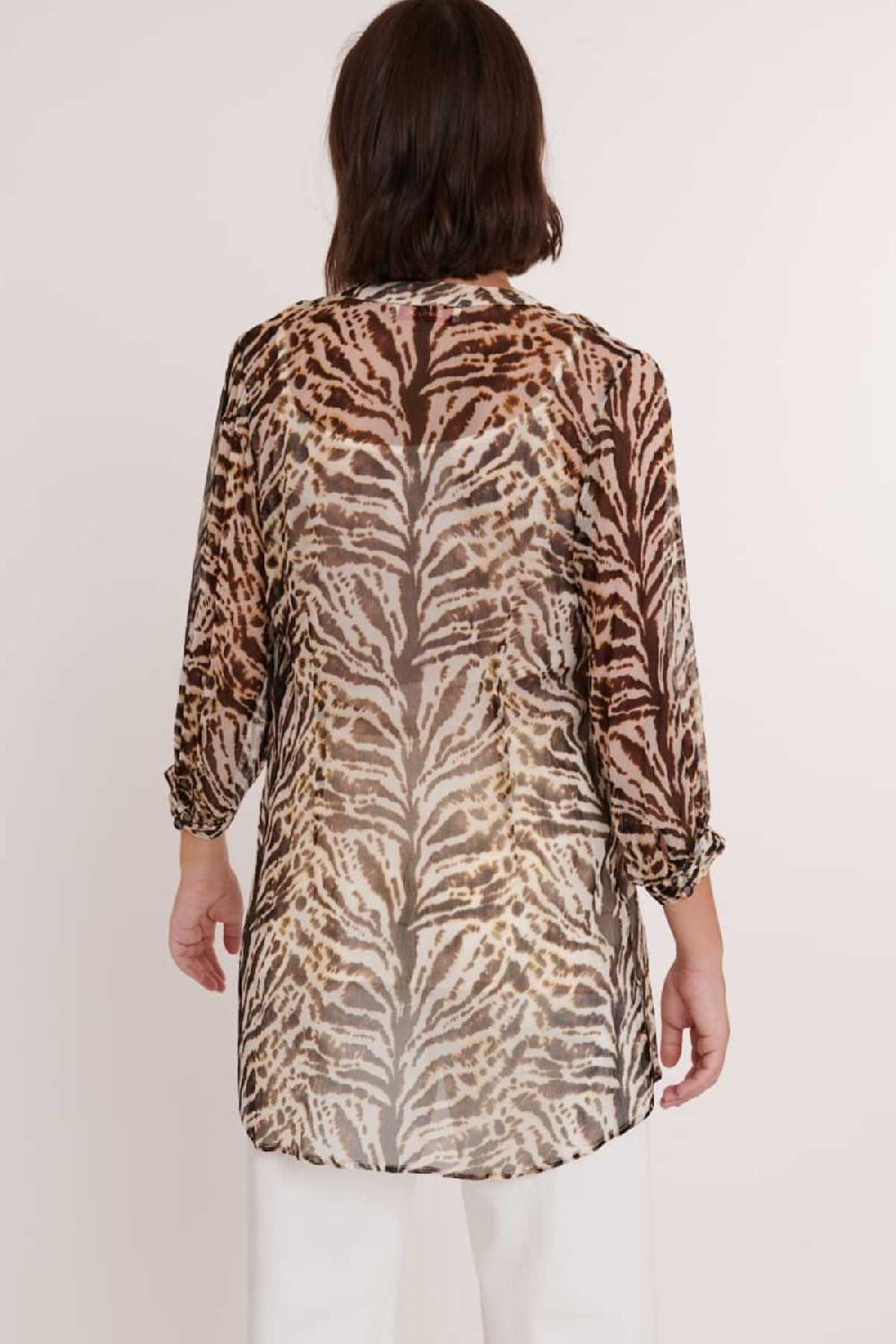 Derhy Blouse Imprimée En Voile De Viscose ENAYA