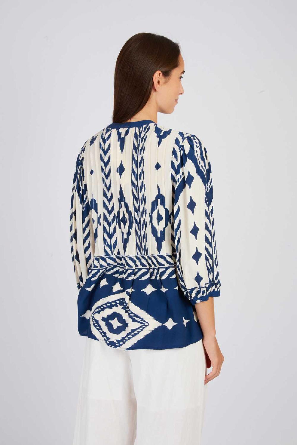 Derhy Blouse Imprimée Graphique LANZA