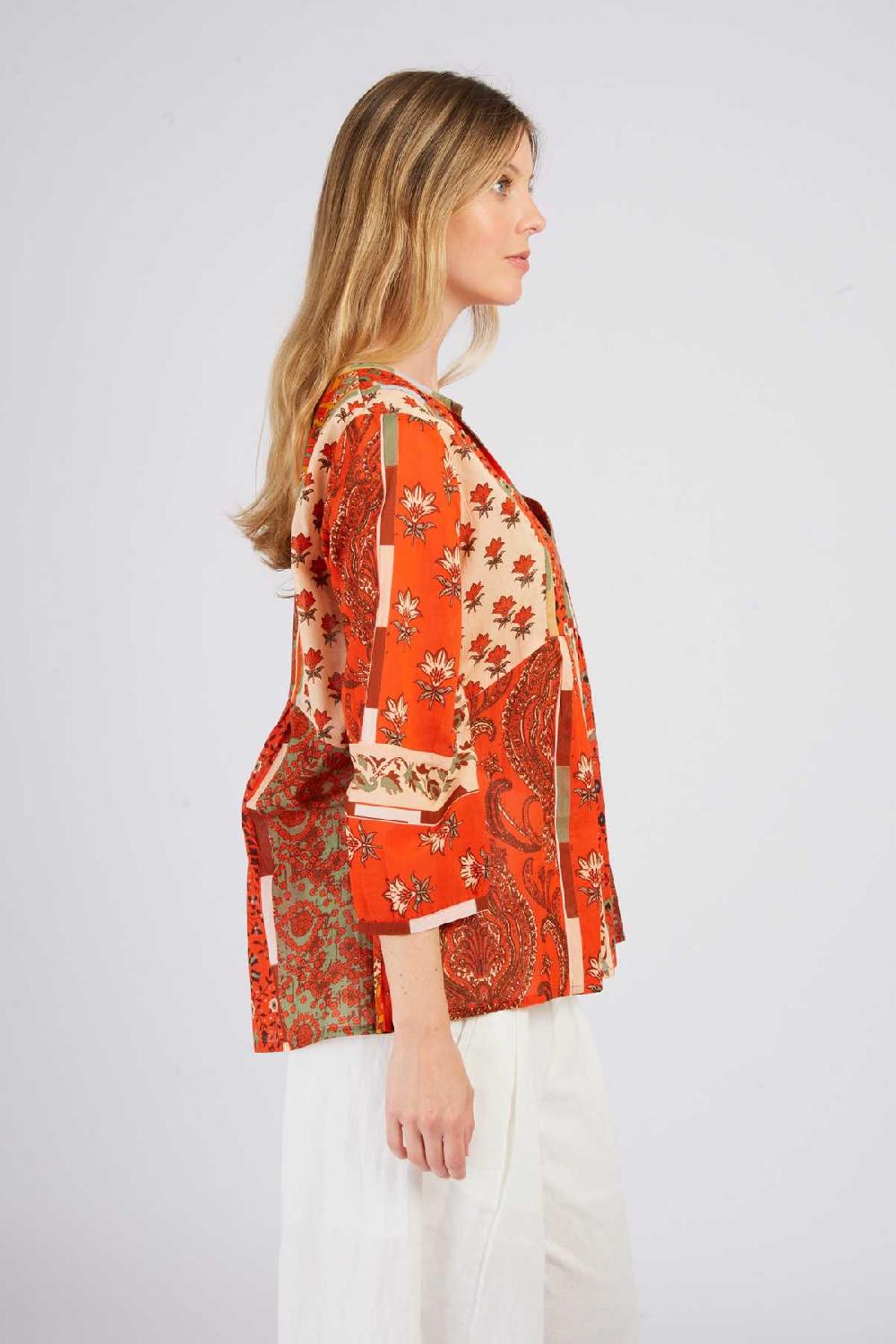 Derhy Blouse Imprimée Manches 3/4 LENNA
