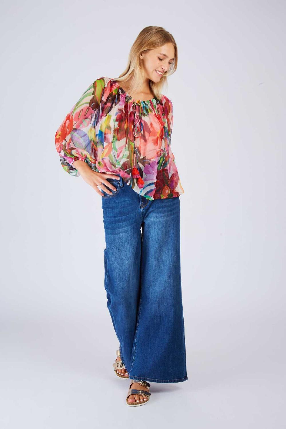 Derhy Blouse Imprimée Manches Longues LAMIA