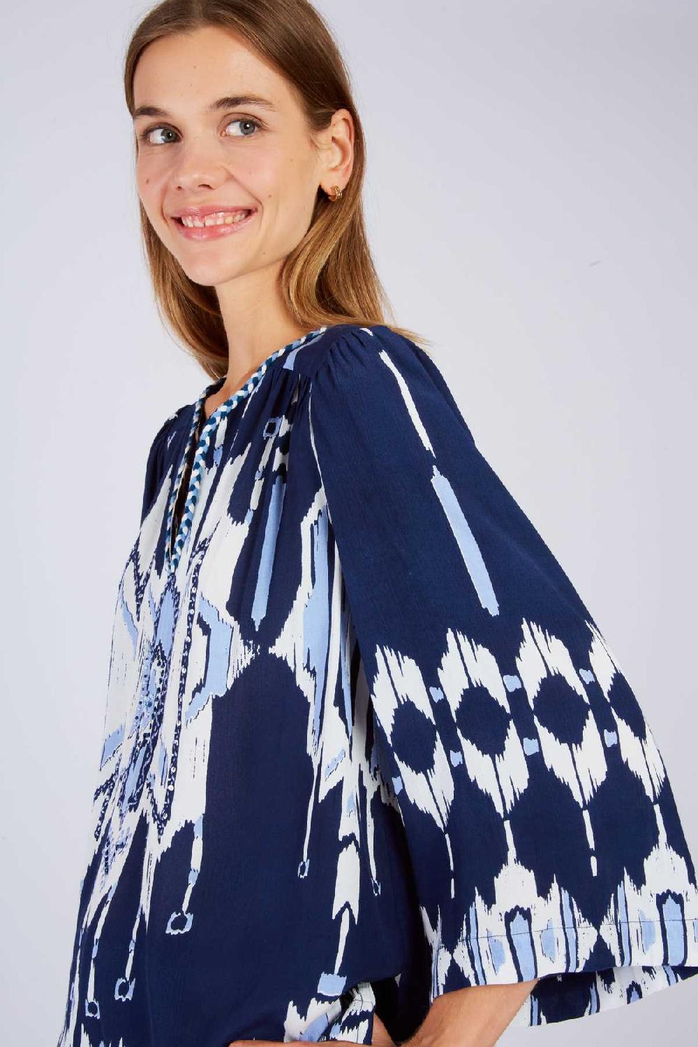 Derhy Blouse Imprimée Manches Longues LUCIANA