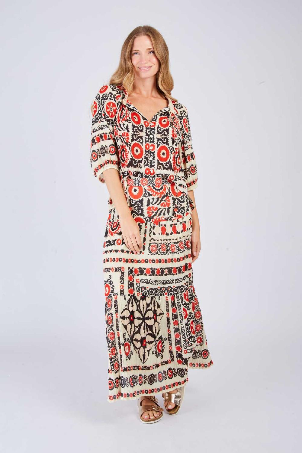 derhy Blouse manches 3/4 imprimée LOURINE