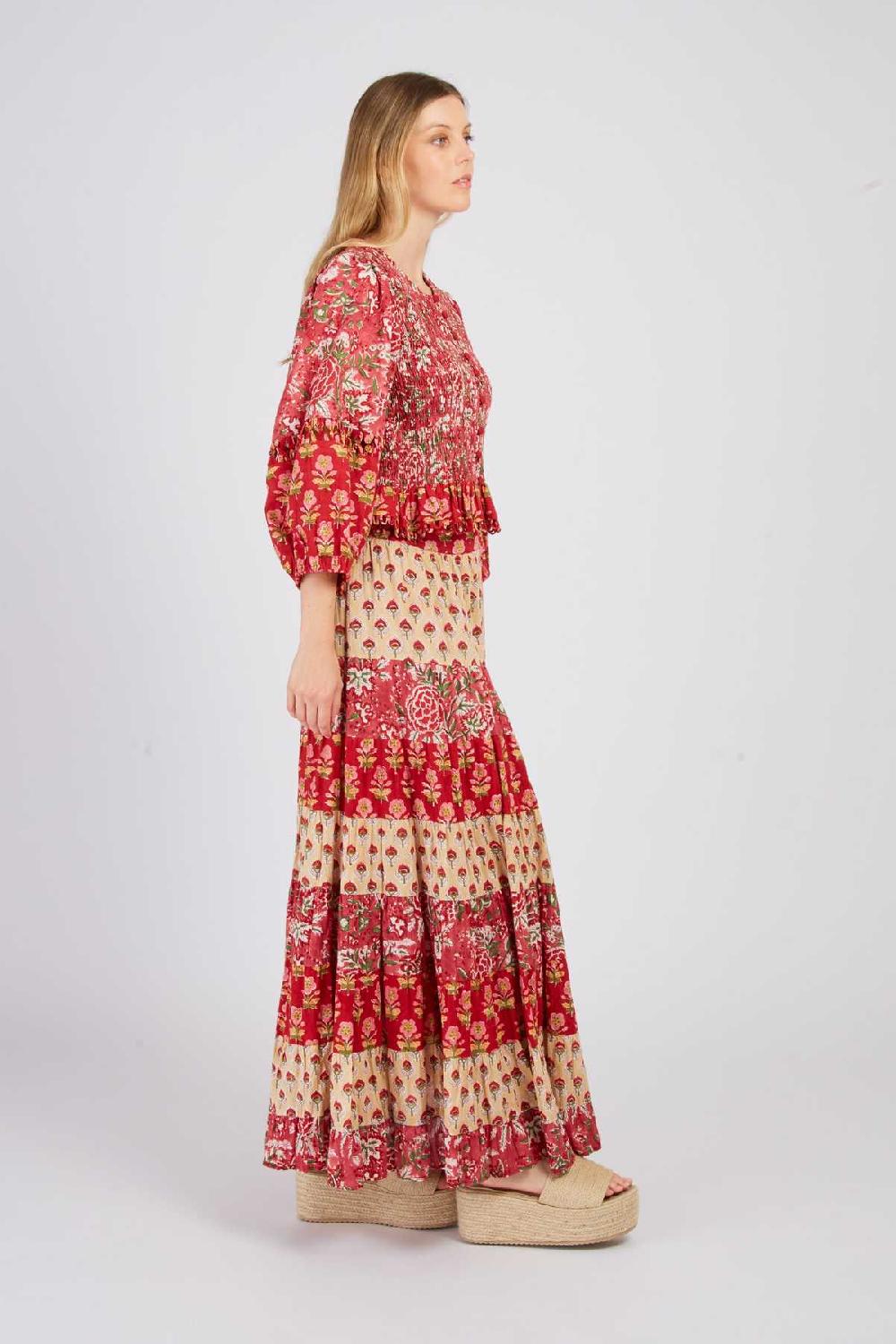 Derhy Blouse Manches Longues Imprimée LOSANGE