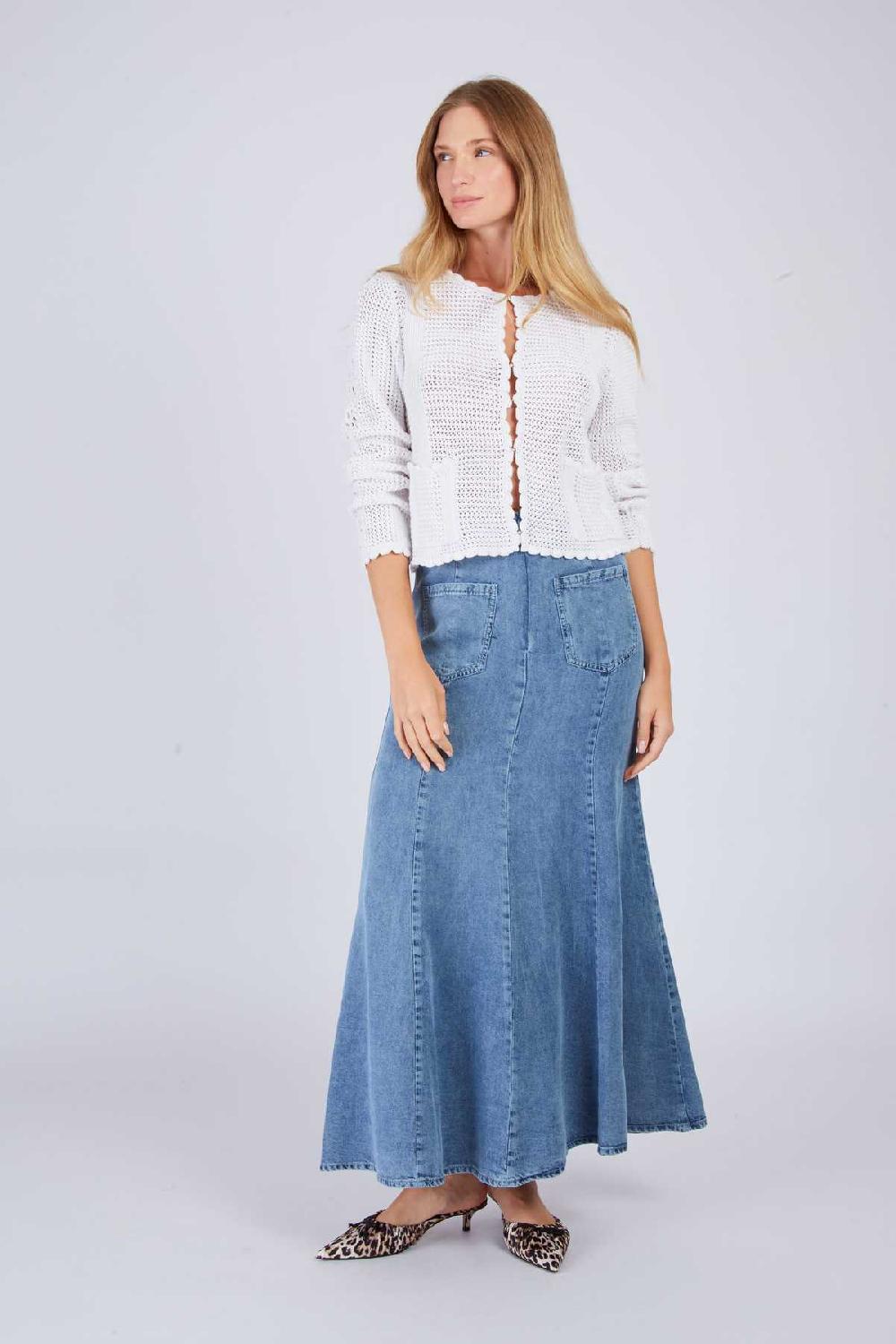 derhy Cardigan en maille ajourée FONTENAY