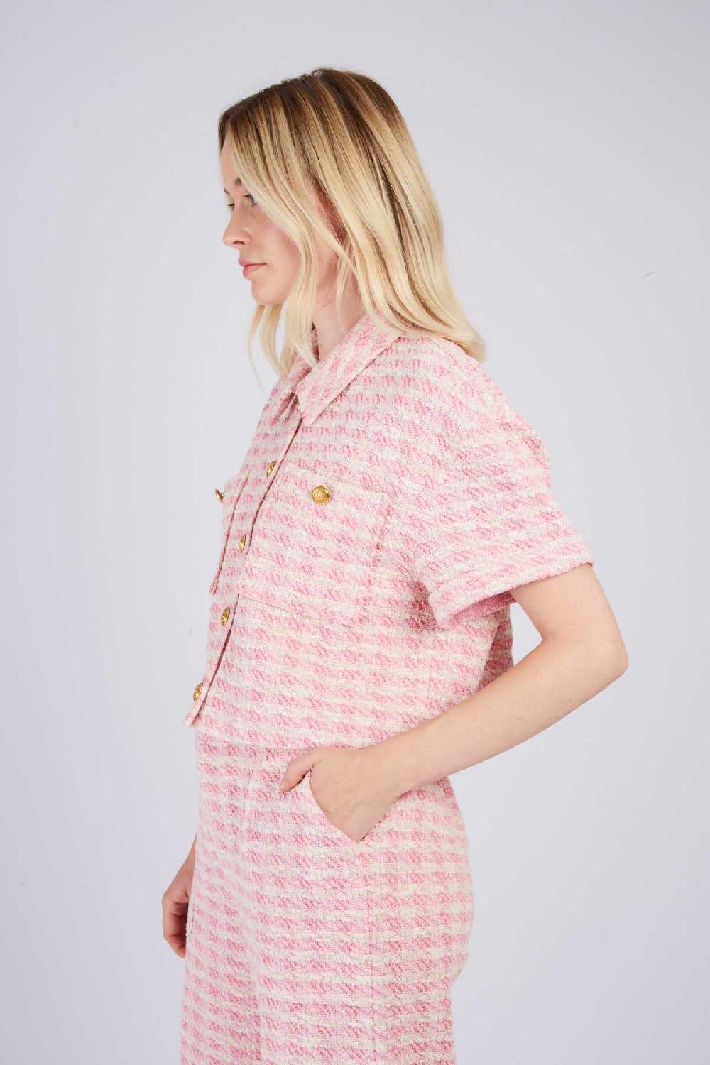 Derhy Chemise Courte à Carreaux LADY